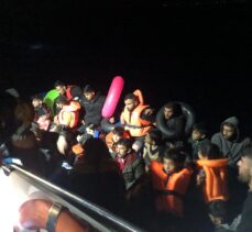 Bodrum açıklarında 40 düzensiz göçmen yakalandı