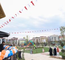 Bakan Özhaseki, Sultangazi'de park açılışında konuştu: