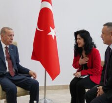 Cumhurbaşkanı Erdoğan, Özbekistan Yasama Meclisi Başkanı İsmailov'u kabul etti