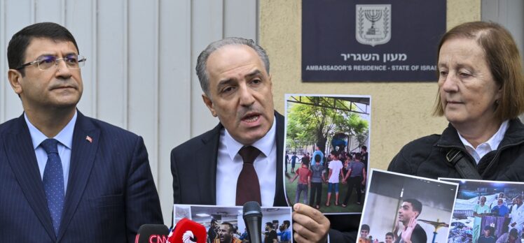 DEVA Partisi milletvekilleri İsrail'in Gazze'deki saldırılarını kınadı