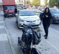 Edirne'de okula motosikletle giderken kaza geçiren iki liseli yaralandı