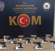 Erzurum'da silah kaçakçılığı operasyonunda 1 şüpheli tutuklandı