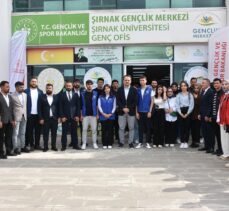 Gençlik ve Spor Bakan Yardımcısı Enes Eminoğlu, Şırnak'ta ziyaretlerde bulundu