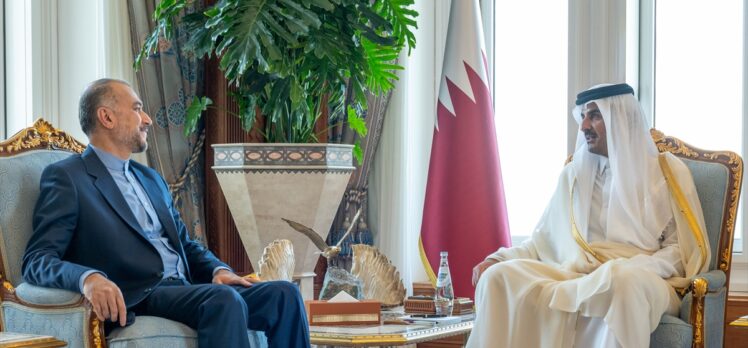 İran Dışişleri Bakanı Abdullahiyan, Katar Emiri tarafından kabul edildi