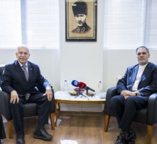 İran'ın Ankara Büyükelçisi'nden Vatan Partisi Genel Başkanı Perinçek'e ziyaret
