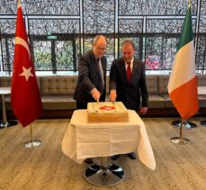 İrlanda'da Türkiye Cumhuriyeti'nin 100. yıl dönümü resepsiyonla kutlandı