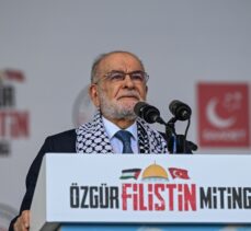 İstanbul'da “Özgür Filistin Mitingi” yapıldı