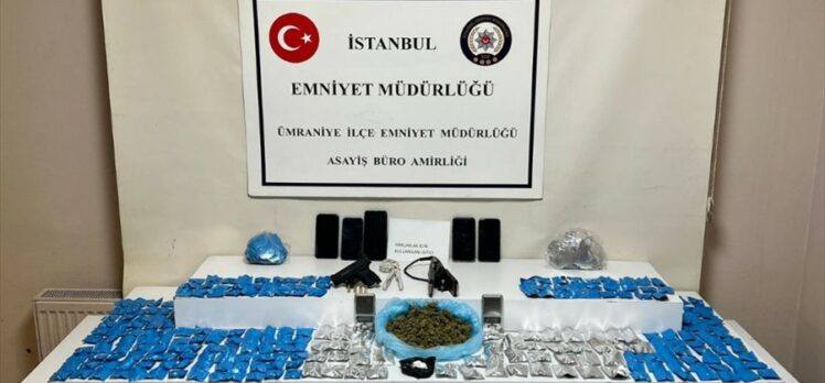 İstanbul'da uyuşturucu operasyonunda yakalanan 5 zanlıdan 4'ü tutuklandı