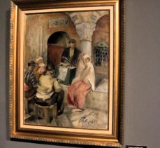 İyilik İçin Sanat Derneği İbrahim Çallı anısına Çal'da resim sergisi açtı