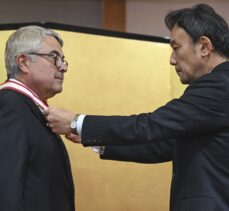 Japonya, eski Türkiye'nin Tokyo Büyükelçisi Meriç'e nişan verdi