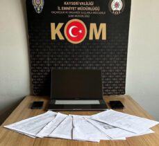 Kayseri'de tefecilik yaptıkları iddiasıyla 7 şüpheli yakalandı