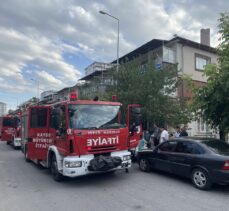 Kayseri'de yaşlı çiftin evinde çıkan yangın söndürüldü