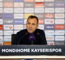 Kayserispor-Başakşehir maçının ardından