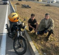 Kırklareli'nde motosikletle “göçmen kaçakçılığı” yaptığı iddia edilen zanlı yakalandı