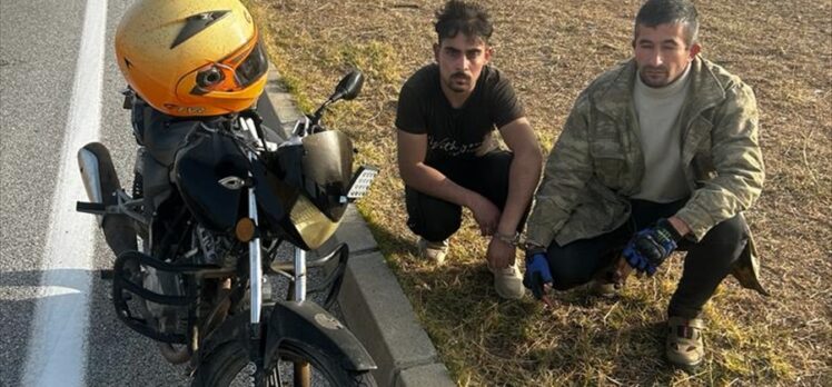 Kırklareli'nde motosikletle “göçmen kaçakçılığı” yaptığı iddia edilen zanlı yakalandı