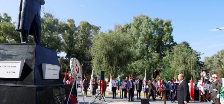 KKTC'de, Türkiye Cumhuriyeti'nin 100. yıl dönümü törenlerle kutlandı