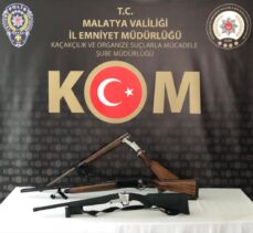 Malatya'da çeşitli suçlardan yakalanan 3 zanlıdan 1'i tutuklandı
