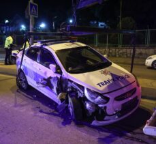 Maltepe'de polis aracına çarpıp kaçan hafriyat kamyonu sürücüsü yakalandı