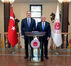 Milli Savunma Bakanı Güler, Dışişleri Bakanı Fidan ve İçişleri Bakanı Yerlikaya bir araya geldi