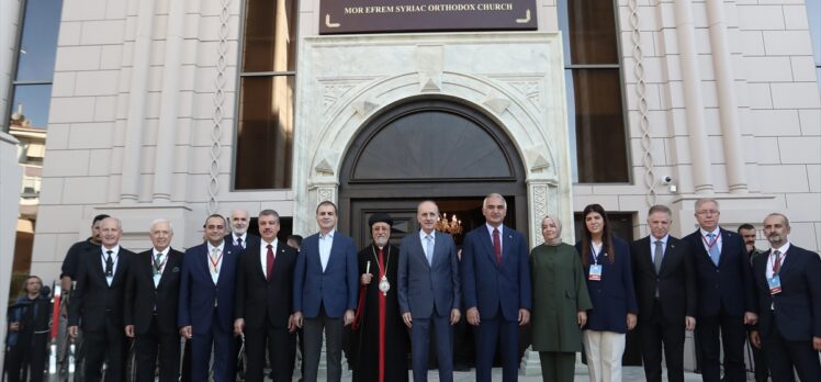 Cumhurbaşkanı Erdoğan, Mor Efrem Süryani Kadim Ortodoks Kilisesi'nin açılış töreninde konuştu: (3)