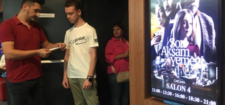 “Son Akşam Yemeği” filmi Zonguldak'ta sinemaseverlerle buluştu