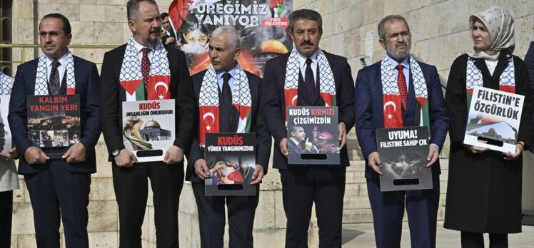 TBMM Türkiye-Filistin Dostluk Grubu Başkanı Turan'dan İsrail'e tepki: