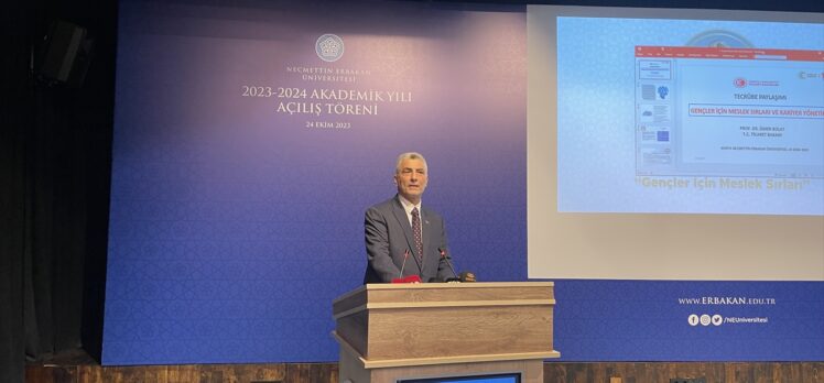 Ticaret Bakanı Bolat, Konya'da konuştu: