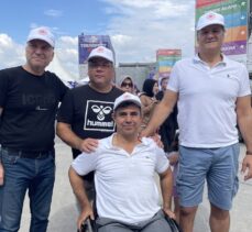 Türk Kurtları Tekerlekli Sandalye Basketbol Takımı, TEKNOFEST İzmir'de teknolojiyle buluştu