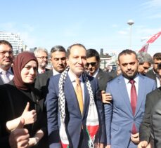 Yeniden Refah Partisi Genel Başkanı Erbakan, Kayseri'de konuştu: