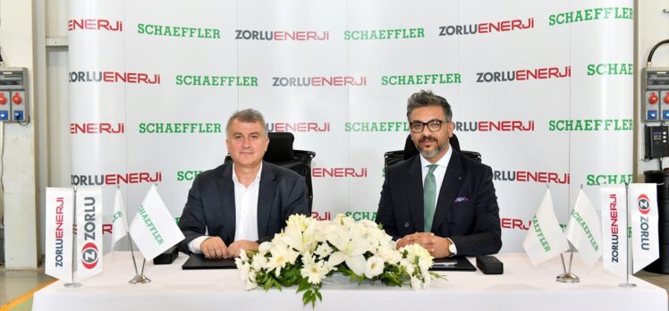 Zorlu Enerji, Schaeffler ile rüzgar enerjisi alanında ortaklık anlaşması imzaladı