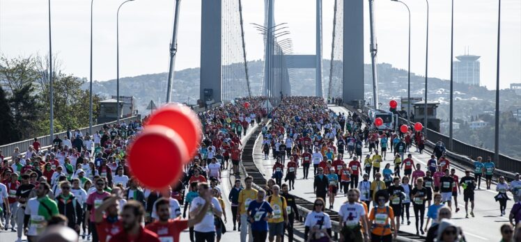 45. İstanbul Maratonu'nda halk koşusu yapıldı