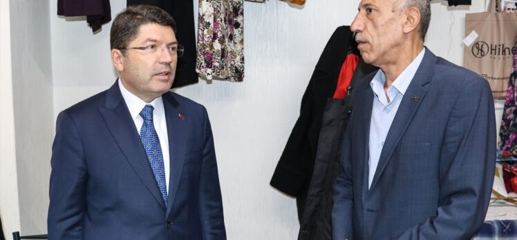 Adalet Bakanı Tunç, AK Parti Kilis İl Başkanlığını ziyaretinde konuştu: