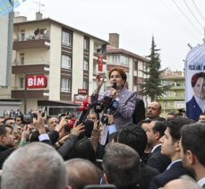Akşener, partisinin Etimesgut İlçe Başkanlığı yeni hizmet binasının açılışında konuştu: