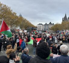 Almanya'da “Filistin'le dayanışma” gösterisi düzenlendi