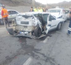 Amasya'da zincirleme trafik kazasında 5 kişi yaralandı