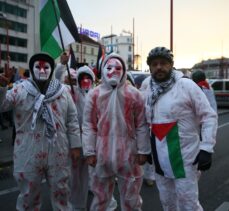 Avusturya'da “İsrail'in Gazze'ye yönelik işgali durdurulsun” gösterisi