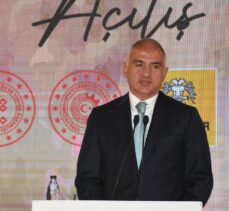 Bakan Ersoy, Konya'da Çatalhöyük Tanıtım ve Karşılama Merkezi açılışında konuştu: