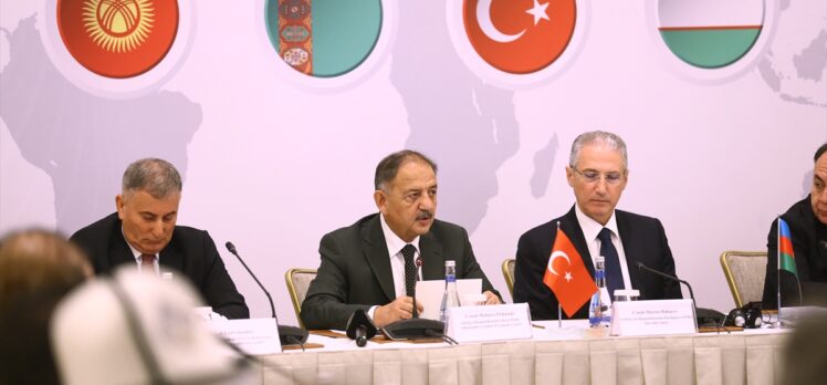 Bakan Özhaseki, 2. Türk Dünyası Meteoroloji Forumu'nda konuştu: