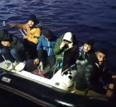 Bodrum açıklarında 100 düzensiz göçmen kurtarıldı, 20 göçmen yakalandı