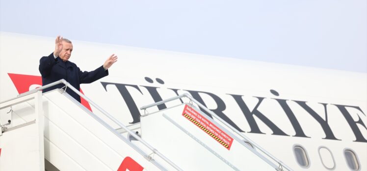 Cumhurbaşkanı Erdoğan, Almanya'ya gitti
