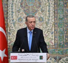 Cumhurbaşkanı Erdoğan, Cezayir Cumhurbaşkanı Tebbun ile ortak basın toplantısında konuştu: (2)