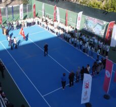 Cumhuriyetin 100. Yılı Büyükler Sonbahar Tenis Turnuvası, Manisa'da başladı