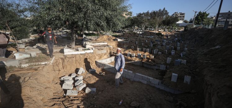 Gazze'deki mezarlık görevlisi: “Gördüğüm çocuk cesetleri nedeniyle uyuyamıyorum”