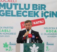 Gelecek Partisi Genel Başkanı Davutoğlu, Kocaeli'de konuştu: