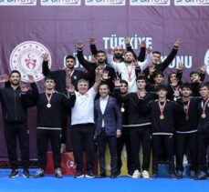Grekoromen Güreş 1. Lig'de şampiyonluğa Beşiktaş ulaştı