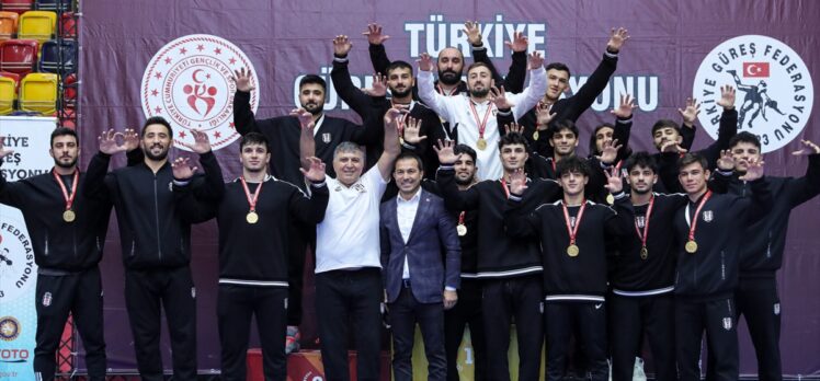 Grekoromen Güreş 1. Lig'de şampiyonluğa Beşiktaş ulaştı