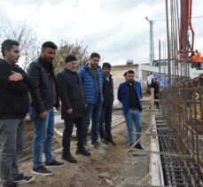 Kahramanmaraş'ta “Yerinde Dönüşüm Projesi” kapsamında evlerin yapımı sürüyor