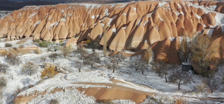 Kapadokya'da “beyaz” şölen