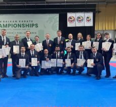 Karatede Türk hakemlerinin tümü Balkan sınavını başarıyla geçti