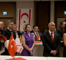 KKTC'nin 40. kuruluş yıl dönümü dolayısıyla Antalya'da resepsiyon düzenlendi